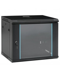 Armadietto di Rete a Parete 9U da 19" IP20 600x450x510 mm 2