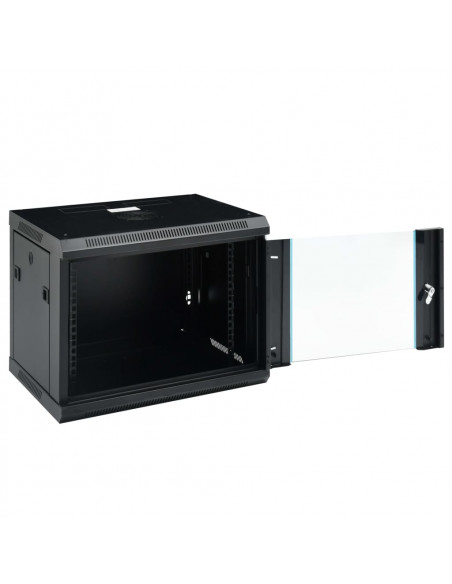 Armadietto di Rete a Parete 9U da 19" IP20 600x450x510 mm