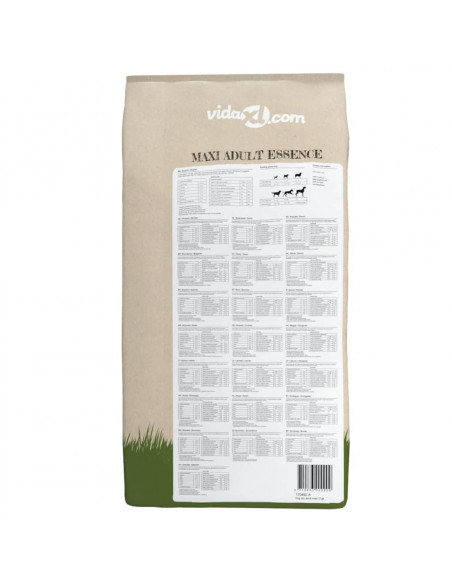 Cibo Premium Cani Maxi Adult Essence Beef & Chicken 2 pz 30kg