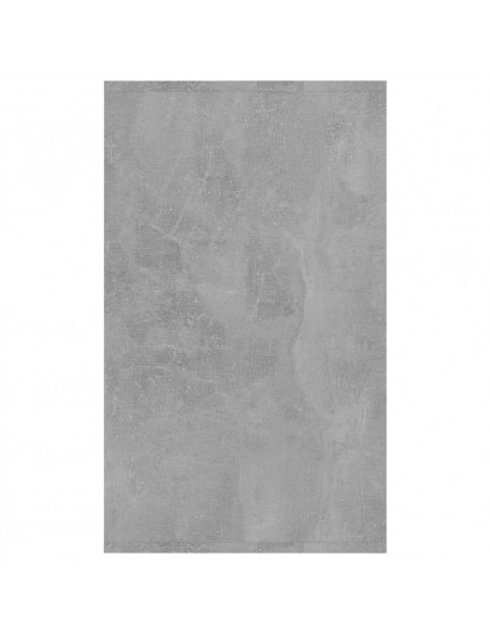 Credenza con 3 Cassetti Grigio Cemento 120x41x75 cm Truciolato