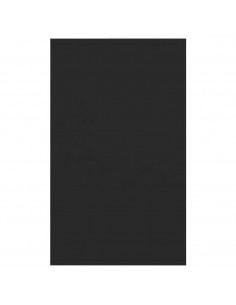 Credenza con 3 Cassetti Nera 120x41x75 cm in Truciolato