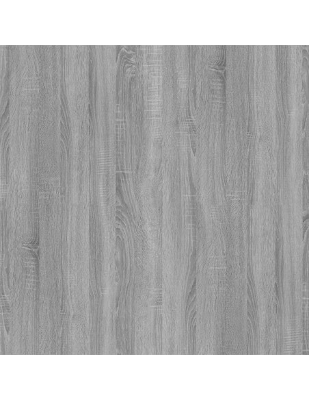Credenza con 4 Cassetti 60x30,5x71 cm Grigio sonoma