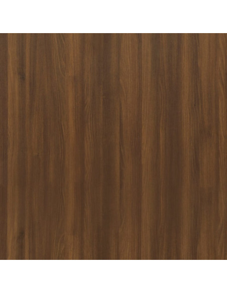 Credenza con 4 Cassetti 60x30,5x71 cm Rovere marrone