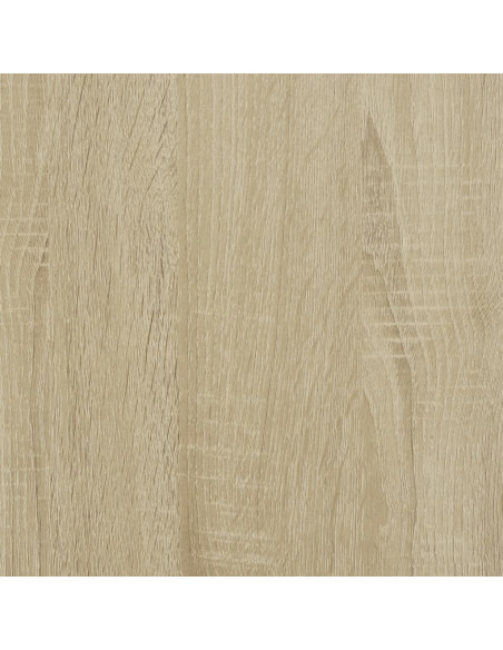Credenza con Ante in Vetro Rovere Sonoma 35x37x120 cm