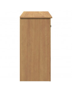 Credenza con Cassetti Panama 93x40x80 cm Legno Massello di Pino