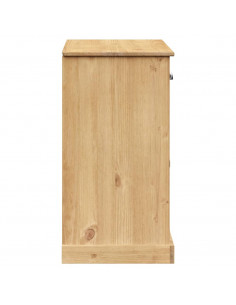 Credenza con Cassetti VIGO 113x40x75 cm Legno Massello di Pino