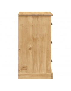 Credenza con Cassetti VIGO 78x40x75cm Legno Massello Pino