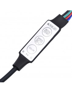 Credenza con Luci LED Bianca 41x37x100 cm