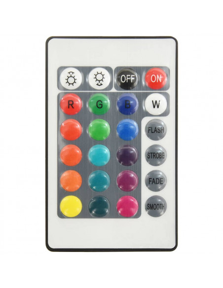 Comodino con LED Grigio Cemento 45x35x67cm in Legno Multistrato