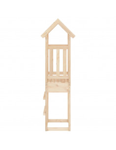 Torre da Gioco 52,5x46,5x206,5 cm in Legno Massello di Pino