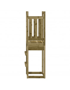 Torre da Gioco 53x46,5x169 cm in Legno di Pino Impregnato
