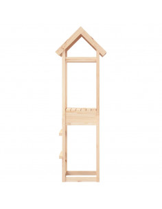 Torre da Gioco 53x46,5x194 cm in Legno Massello di Pino