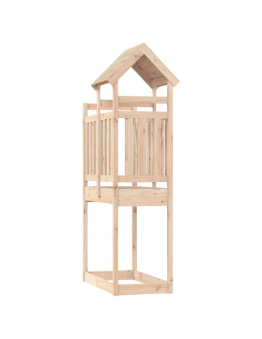 Torre da Gioco 52,5x110,5x214 cm in Legno Massello di Pino