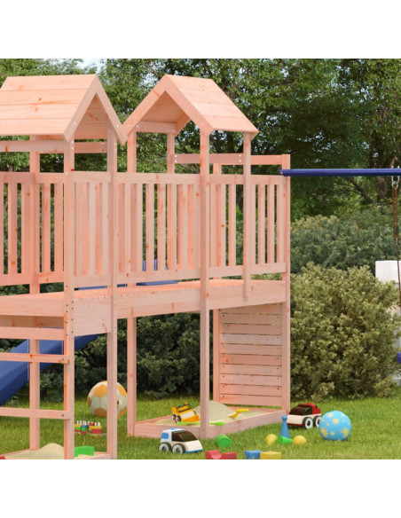 Torre da Gioco con Arrampicata 53x110x214cm in Legno di Douglas