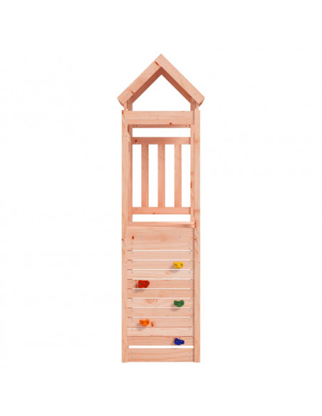 Torre da Gioco con Arrampicata 53x110x214cm in Legno di Douglas