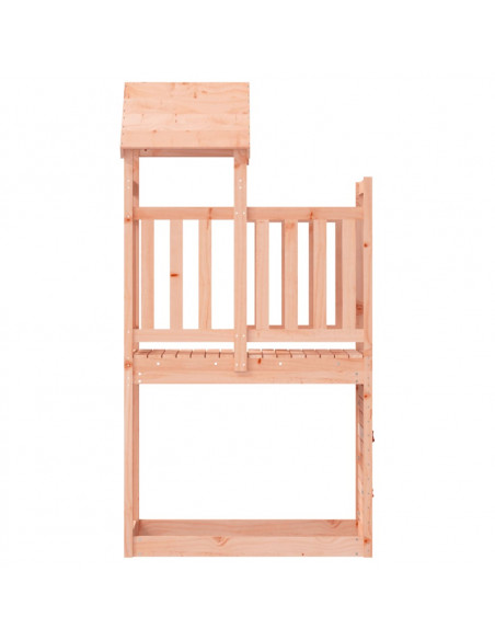 Torre da Gioco con Arrampicata 53x110x214cm in Legno di Douglas