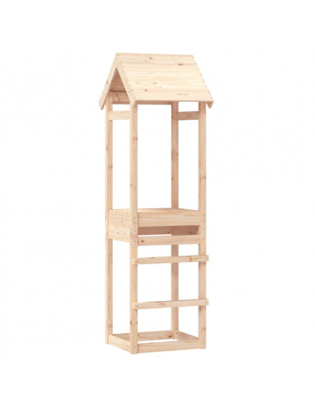 Torre da Gioco 53x46,5x194 cm in Legno Massello di Pino