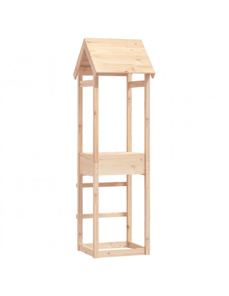 Torre da Gioco 53x46,5x194 cm in Legno Massello di Pino