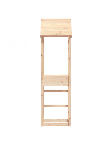 Torre da Gioco 53x46,5x194 cm in Legno Massello di Pino