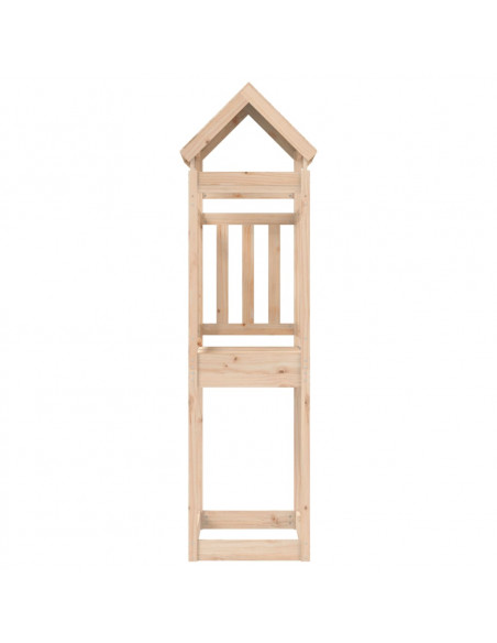 Torre da Gioco 52,5x110,5x214 cm in Legno Massello di Pino