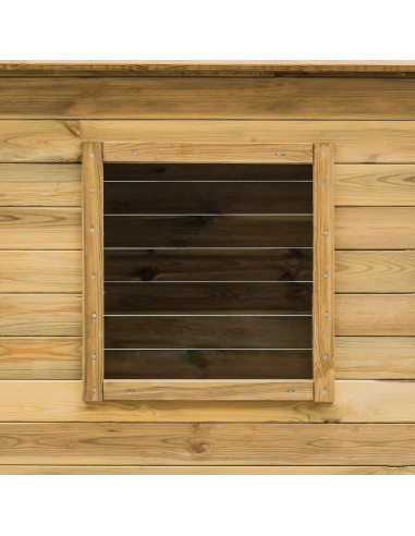 Casetta da Giardino per Bambini 120x120x146 cm in Legno di Pino