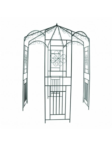 Arco da Giardino 250 cm Verde Scuro