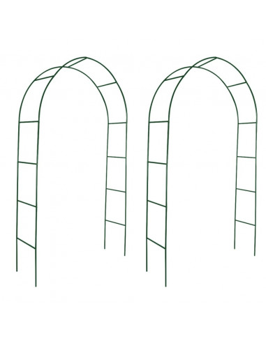 Archi da Giardino 2 pz per Piante Rampicanti