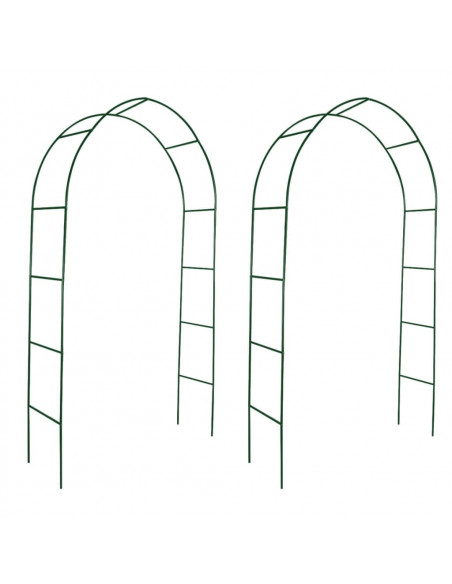 Archi da Giardino 2 pz per Piante Rampicanti