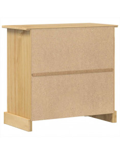 Credenza Corona 87x40x76 cm in Legno Massello di Pino