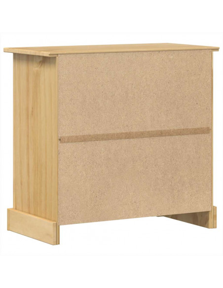 Credenza Corona 87x40x76 cm in Legno Massello di Pino