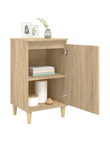 Comodini 2 pz Rovere Sonoma 40x35x70 cm in Legno Multistrato