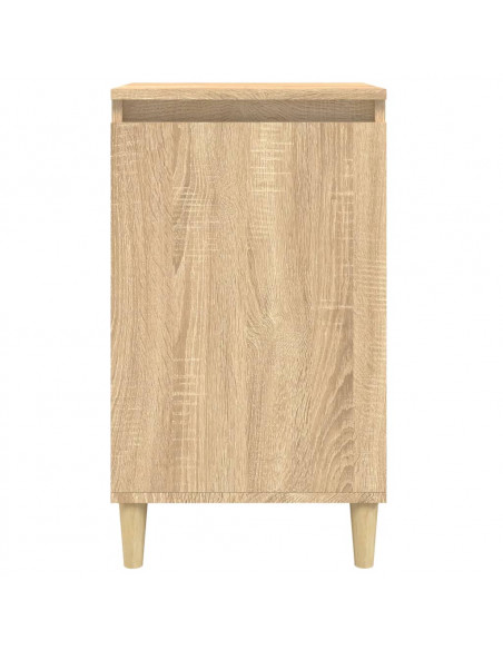 Comodini 2 pz Rovere Sonoma 40x35x70 cm in Legno Multistrato