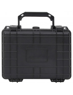 Valigetta da Volo Portatile Nera 24x19x11 cm in PP