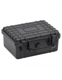 Valigetta da Volo Portatile Nera 24x19x11 cm in PP 2