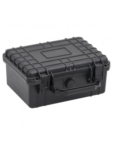 Valigetta da Volo Portatile Nera 24x19x11 cm in PP