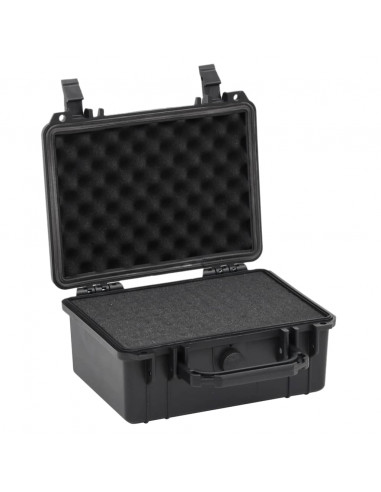 Valigetta da Volo Portatile Nera 24x19x11 cm in PP