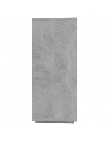 Credenza Grigio Cemento 120x30x75 cm in Truciolato