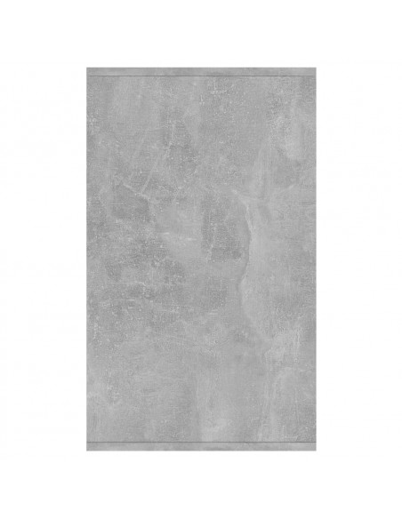 Credenza Grigio Cemento 135x41x75 cm in Truciolato