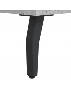 Credenza Grigio Cemento 34,5x34x180 cm in Legno Multistrato