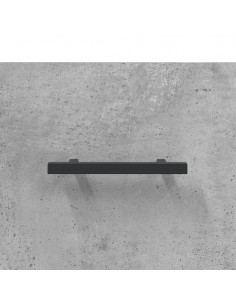 Credenza Grigio Cemento 34,5x34x180 cm in Legno Multistrato