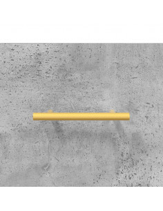 Credenza Grigio Cemento 34,5x34x180 cm in Legno Multistrato