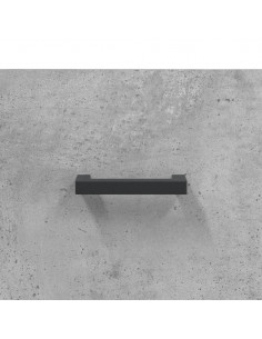 Credenza Grigio Cemento 34,5x34x180 cm in Legno Multistrato