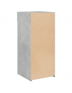 Credenza Grigio Cemento 40x42,5x93 cm in Legno Multistrato