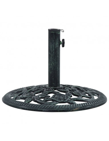 Base Ombrellone Verde 9 kg 40 cm in Ghisa