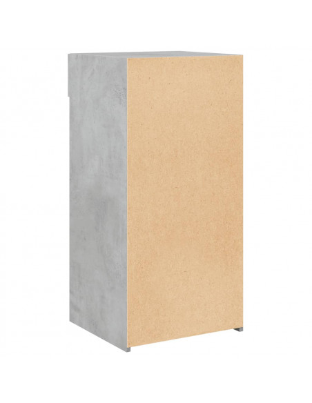 Credenza Grigio Cemento 45x42,5x93 cm in Legno Multistrato