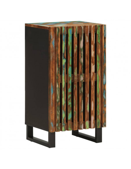 Credenza 40x34x75 cm in Legno Massello di Acacia