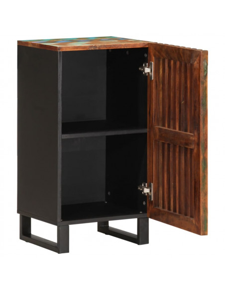Credenza 40x34x75 cm in Legno Massello di Acacia