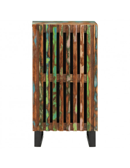 Credenza 40x34x75 cm in Legno Massello di Acacia