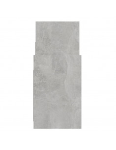Credenza Grigio Cemento 60x26x60 cm in Legno Multistrato
