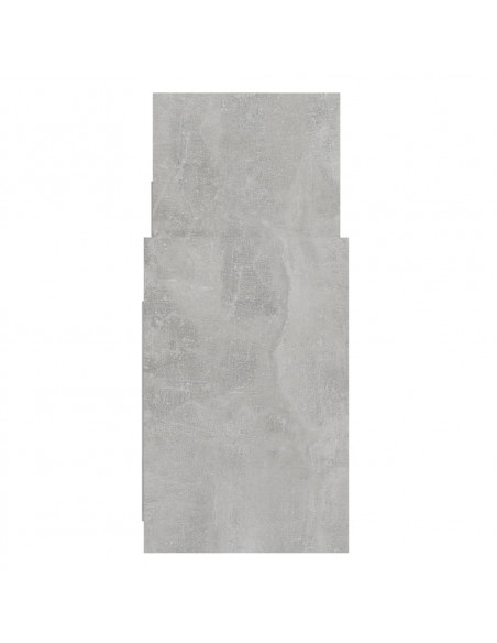 Credenza Grigio Cemento 60x26x60 cm in Legno Multistrato